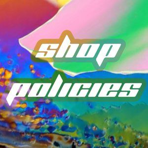 Shop Policies | read before buying!